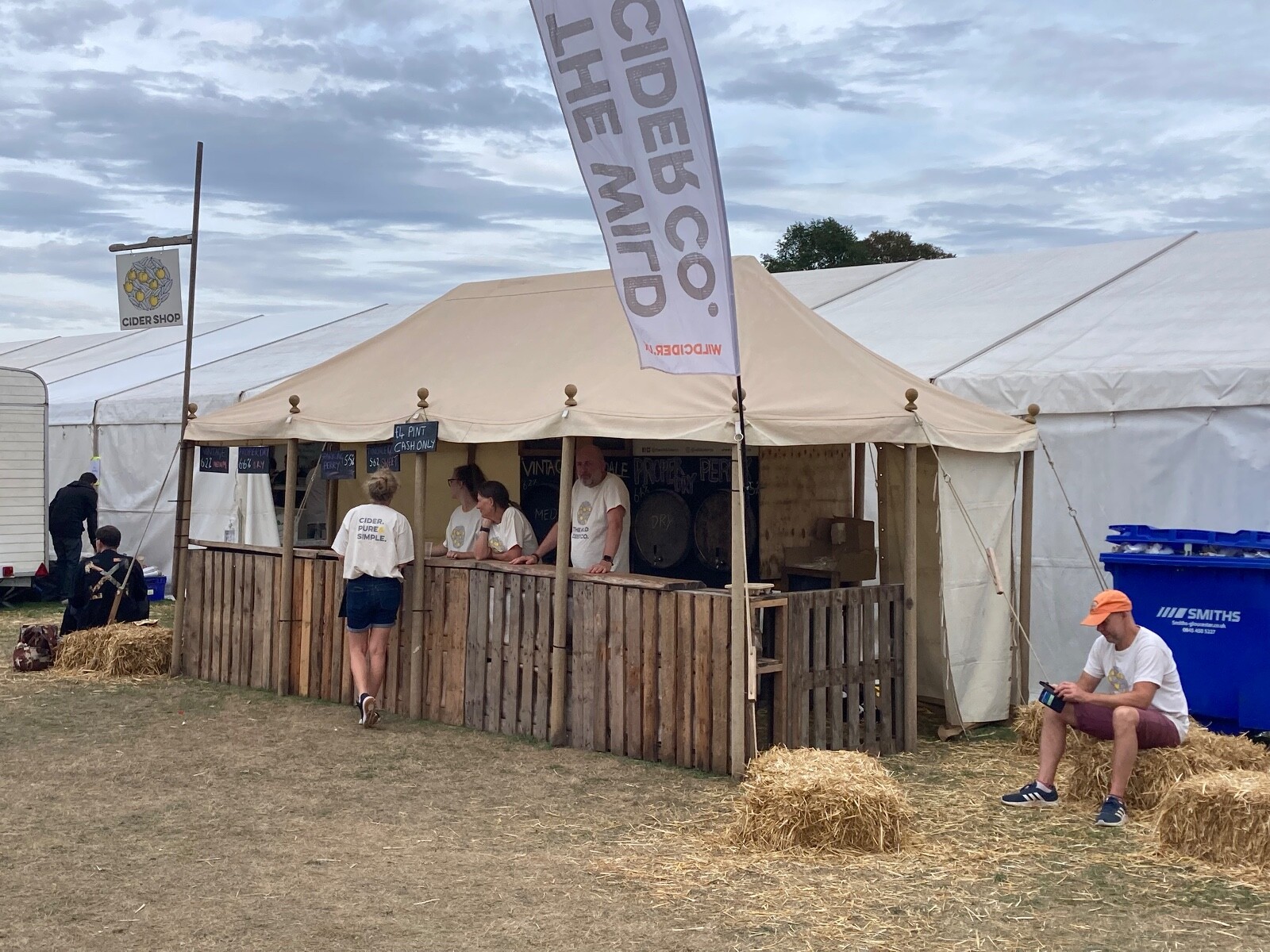 Beautiful canvas marquee, heavy duty, used 6 x 3m with sides and doors eBay