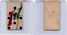 T177 American Tobacco National Flag Domino 1910 Mexico