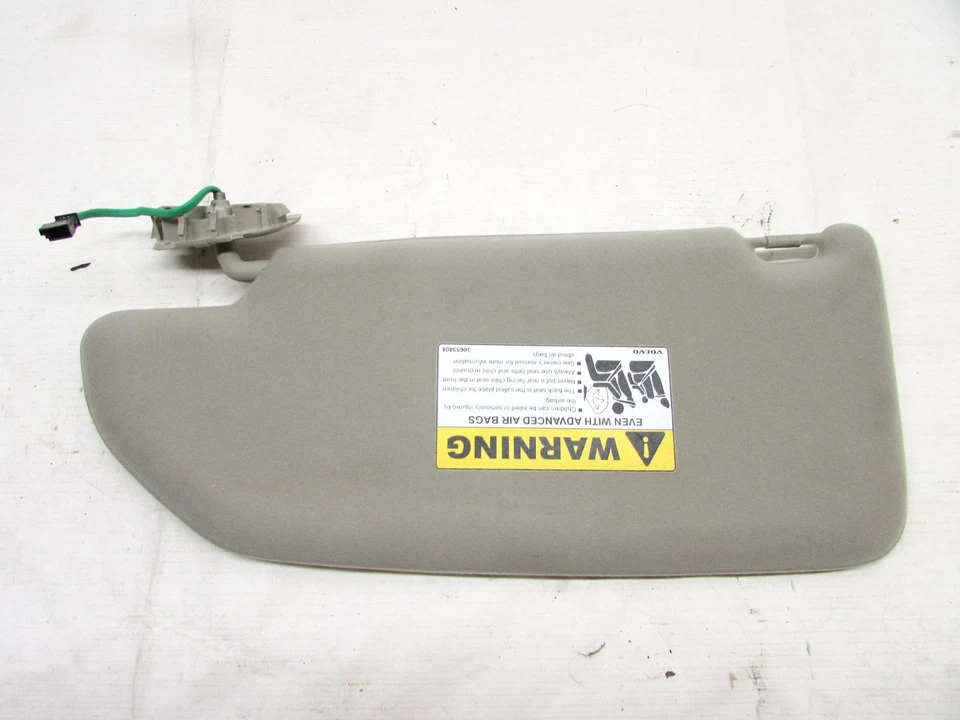 2008 VOLVO S60 ПЕРЕДНИЙ ПРАВЫЙ ПАССАЖИРСКИЙ КОЗЫРЕК БЕЖЕВЫЙ OEM 05 06 07 08 09 - Изображение 3 из 4