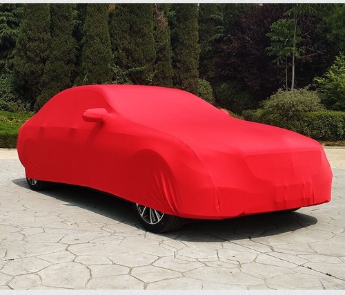 ## Red Ferrari 360 Elastic Car Cover Or Any Car 2 Logo Pre-order - Picture 5 of 5