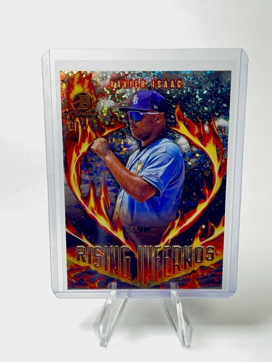 2024 Xavier Isaac Rising Inferno 128/150 Tampa Bay Rays