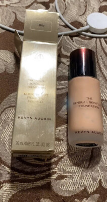 Kevyn Aucoin Sensual Skin Fluid Foundation SF09 Full Size .68 oz  100% AUTHENTIC