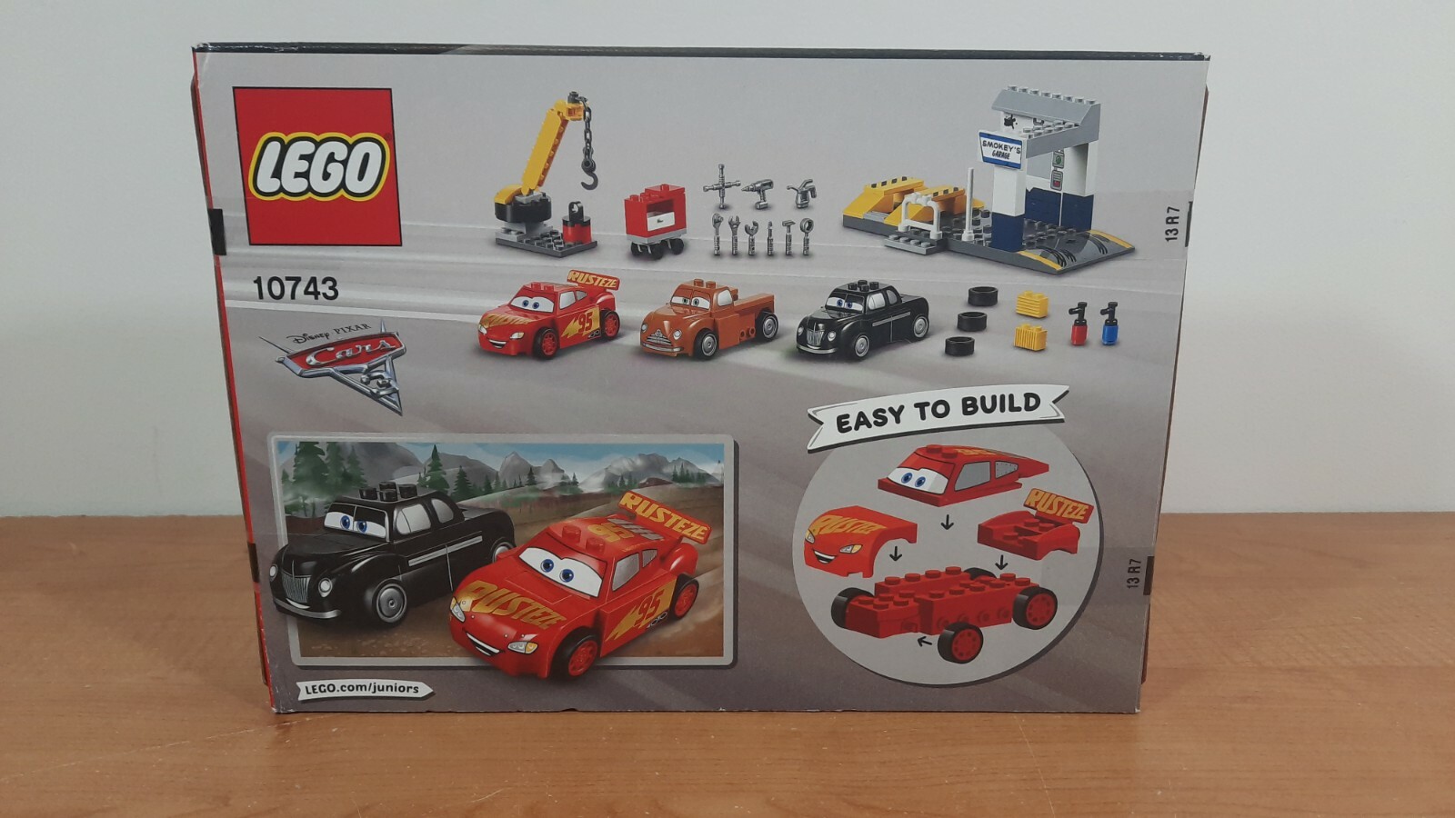 lego juniors smokey's garage 10743 building kit