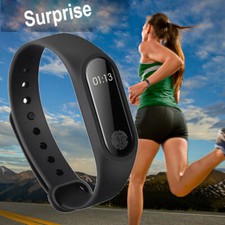 Waterproof Bluetooth Smart Bracelet Fitness Tracker for iOS Android Men Kids