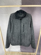 Jack Wolfskin Ash Grey full zip teddy fleece pullover jacket