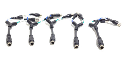 MATROX LUMA / CHROMA ORION VIDEO CABLE SPLITTER S VIDEO BNC.LOT OF 5 -