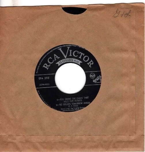 Hank Snow - Favorites 7" 45 EP w/PS Foto 3 de 4