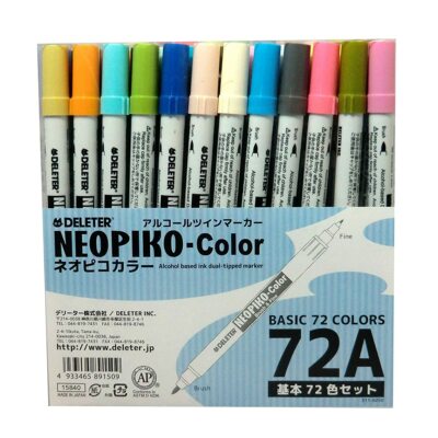 Derita alcohol marker Neopiko color 72 colors A set | eBay