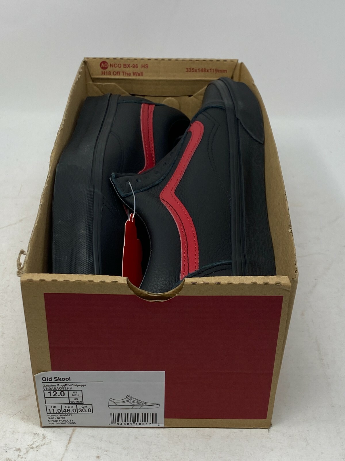 leather pop old skool