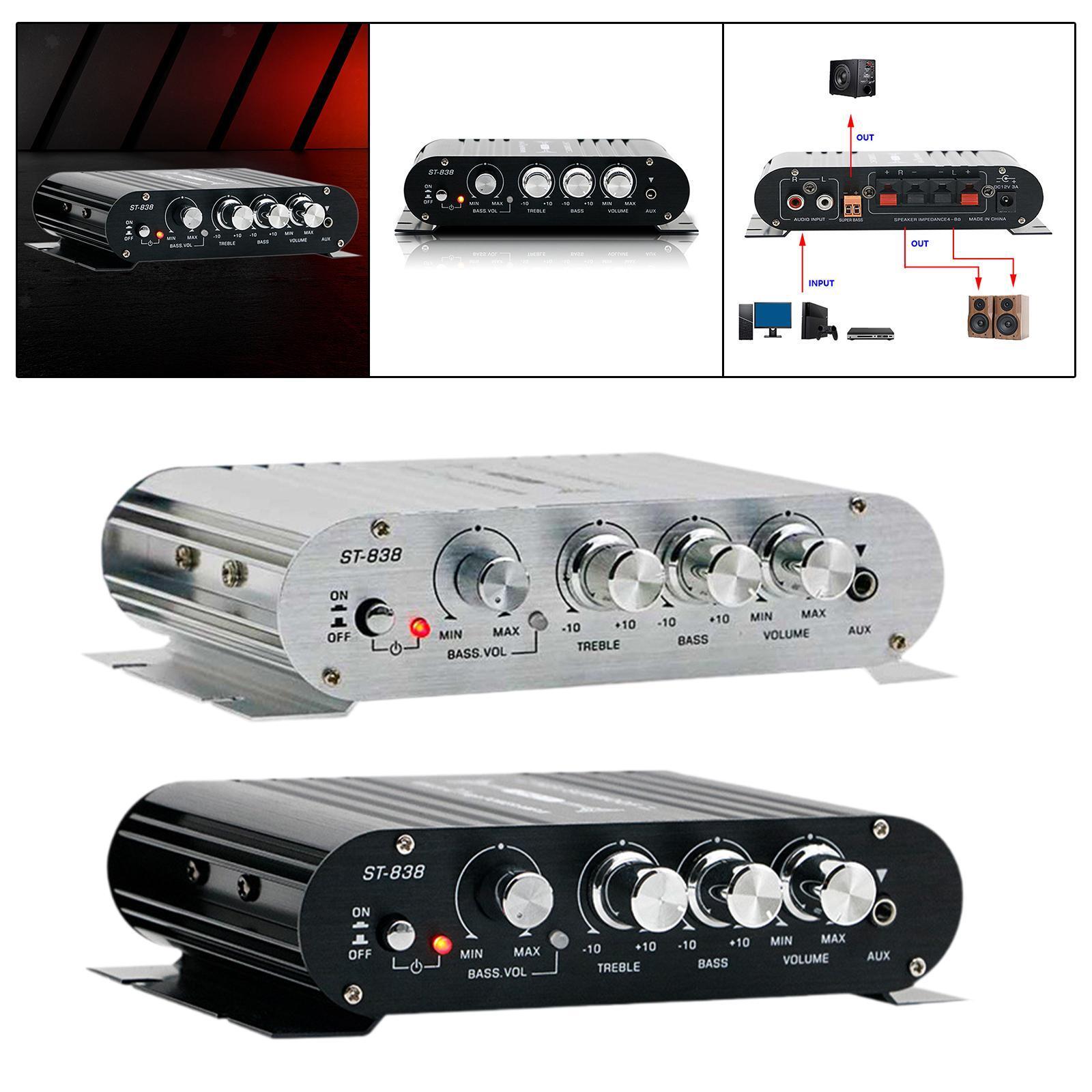 Mini Amplifier Easy to Install Power Amplifier for Auto Projector ...