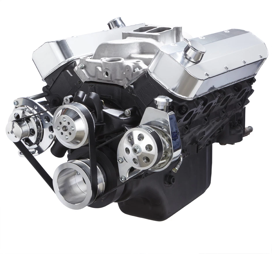 Big Block Chevy Serpentine Conversion Kit Power Steering BBC System 396 427 454 - Image 3 of 4