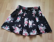Beautees Floral Corduroy Teen girl Size 14 Skirt
