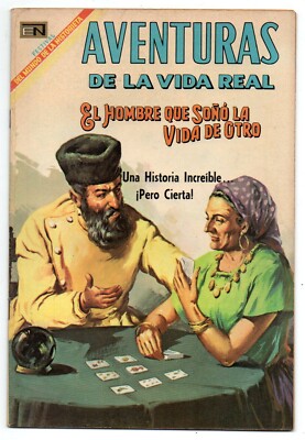 AVENTURAS de la VIDA REAL #160 Hombre Soño la Vida de Otro, Novaro Comic 1969