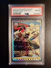 2023 Star Wars Galaxy 14 Skirmish ABV Sarlacc! X-Fractor #4/10 PSA 10 Gem Mint