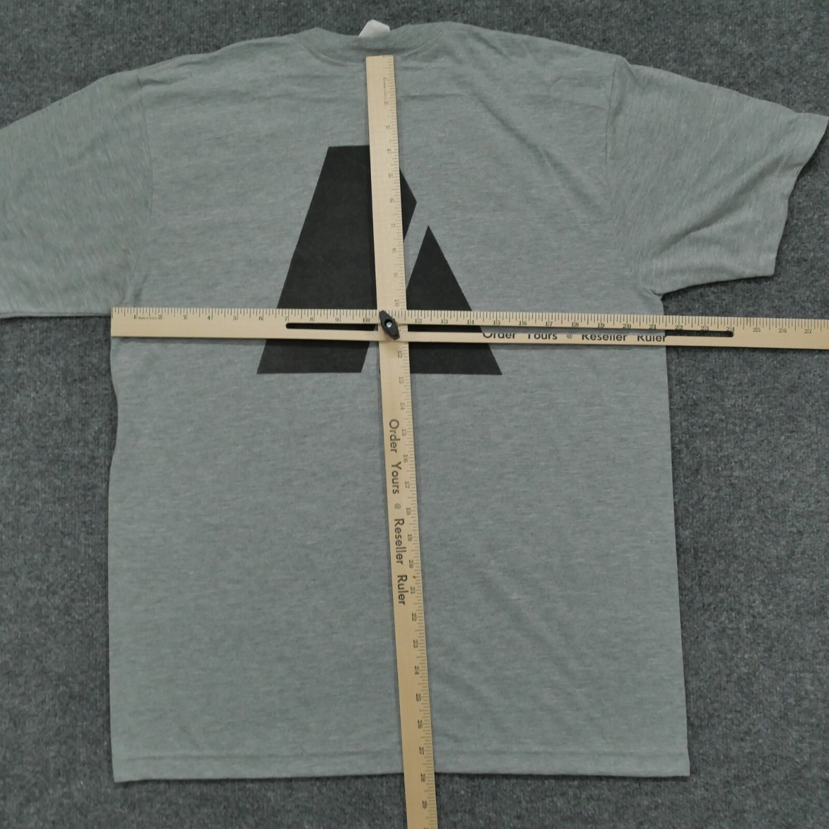 T-shirt Vintage Army Gris - Logo United States - Taille M - Coton - Style Années 90 Y2K