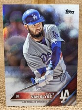 2016 Topps Series 2 Scott Van Slyke Rainbow Foil Baseball Card #542 Dodgers A8
