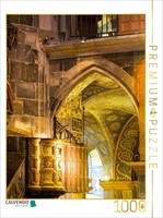 Calvendo Puzzle Aachen, Cathedral | 1000 Pieces, Finished Size 25.2 × 18.9 In (6