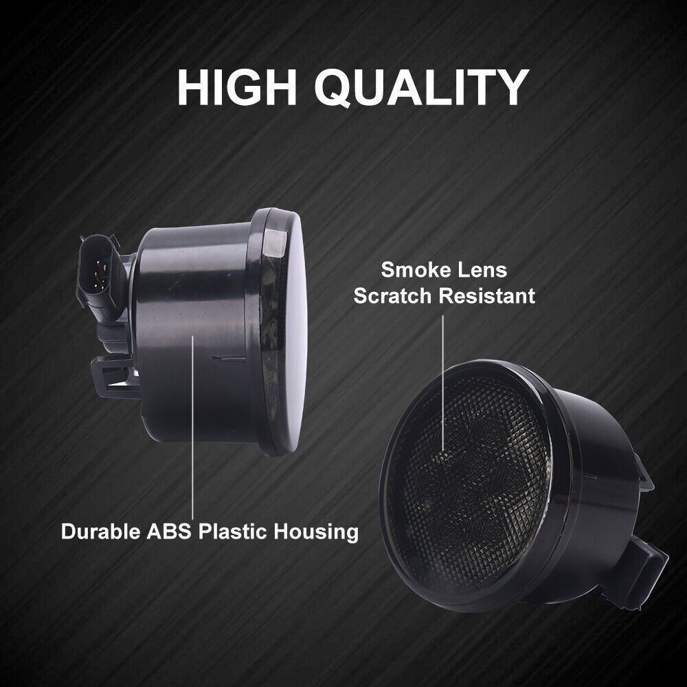 For Jeep Wrangler JK Rubicon Sahara LED 130W 7inch Halo Headlight Fog Turn Light