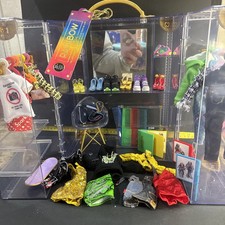 RAINBOW HIGH DOLL Deluxe Fashion CLOTHES SHOE ETC Closet CARRY Box EXCELLENT
