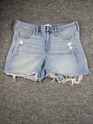 Madewell Distressed Shorts Light Wash Size 16 #799