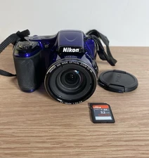 Nikon Coolpix L820 16MP Bridge Digital Camera 30x Optical Zoom & 32GB SD Card