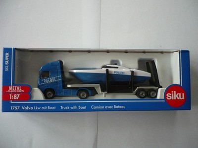 Siku 1757 Volvo Lkw mit Boot ''SUPER SERIE'' 1:87'' NEU OVP--