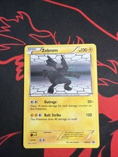 ZEKROM BW005 PROMO BLACK AND WHITE PROMO POKEMON HOLO LP