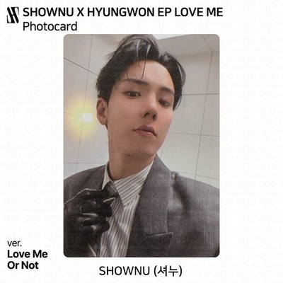 SHOWNU X HYUNGWON EP LOVE ME Standard/Digipack/Losing Control ver