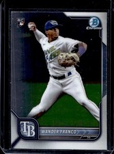 2022 Bowman Chrome Wander Franco RC Rookie #10 Rays