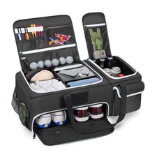 2 Layer Golf Trunk Organizer with Bottom Shoe Space, Golf Car Locker for Men