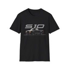 1992 Chevy S10 Truck Shirt ? Retro Blacked-Out Mini Truck Vector Design