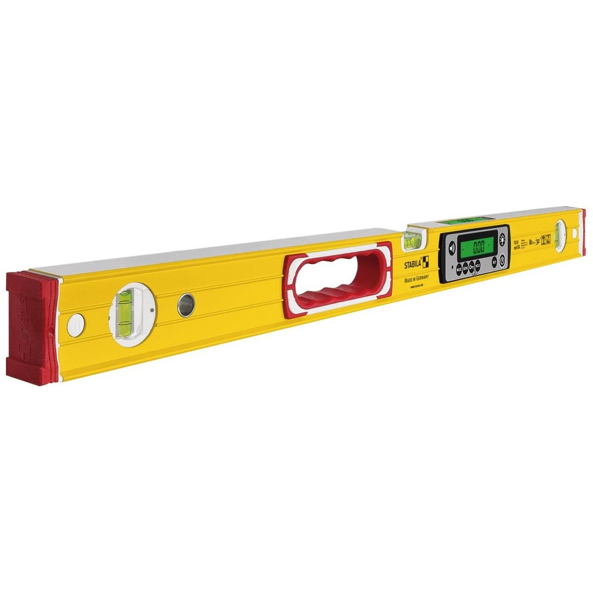 STABILA TECH 196 DL Nivel de Espíritu Digital Impermeable con Bolsa 81cm 19828