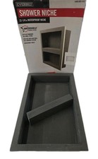 Everbilt Watershield Shower Niche w/ Adjustable Shelf, 21.25"x13.25"x3.5"