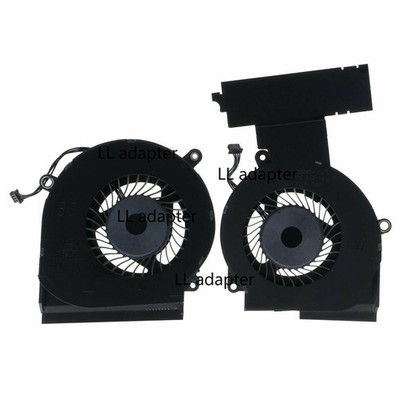 CPU+GPU Cooling Fan for HP OMEN 4 Pro PC 15-DC L30204-001 L29354-001 L30203-001