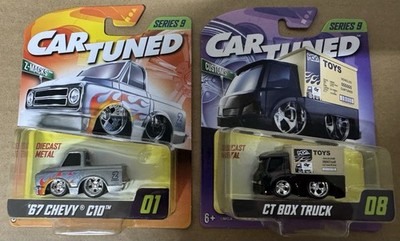 2026 MGA Entertainment Car Tuned Series 9 '67 Chevy C10 and CT Box Truck 