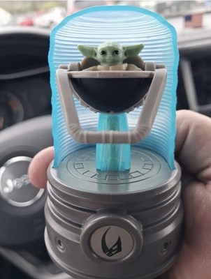 Brand New Burger King Star Wars The Mandalorian And Grogu In Pram Baby Yoda Toy