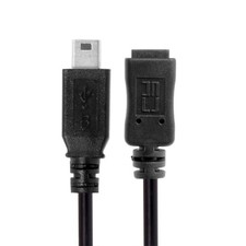Mini B USB 5Pin Male To Female Extension Cable Straight Type B Cord 150cm