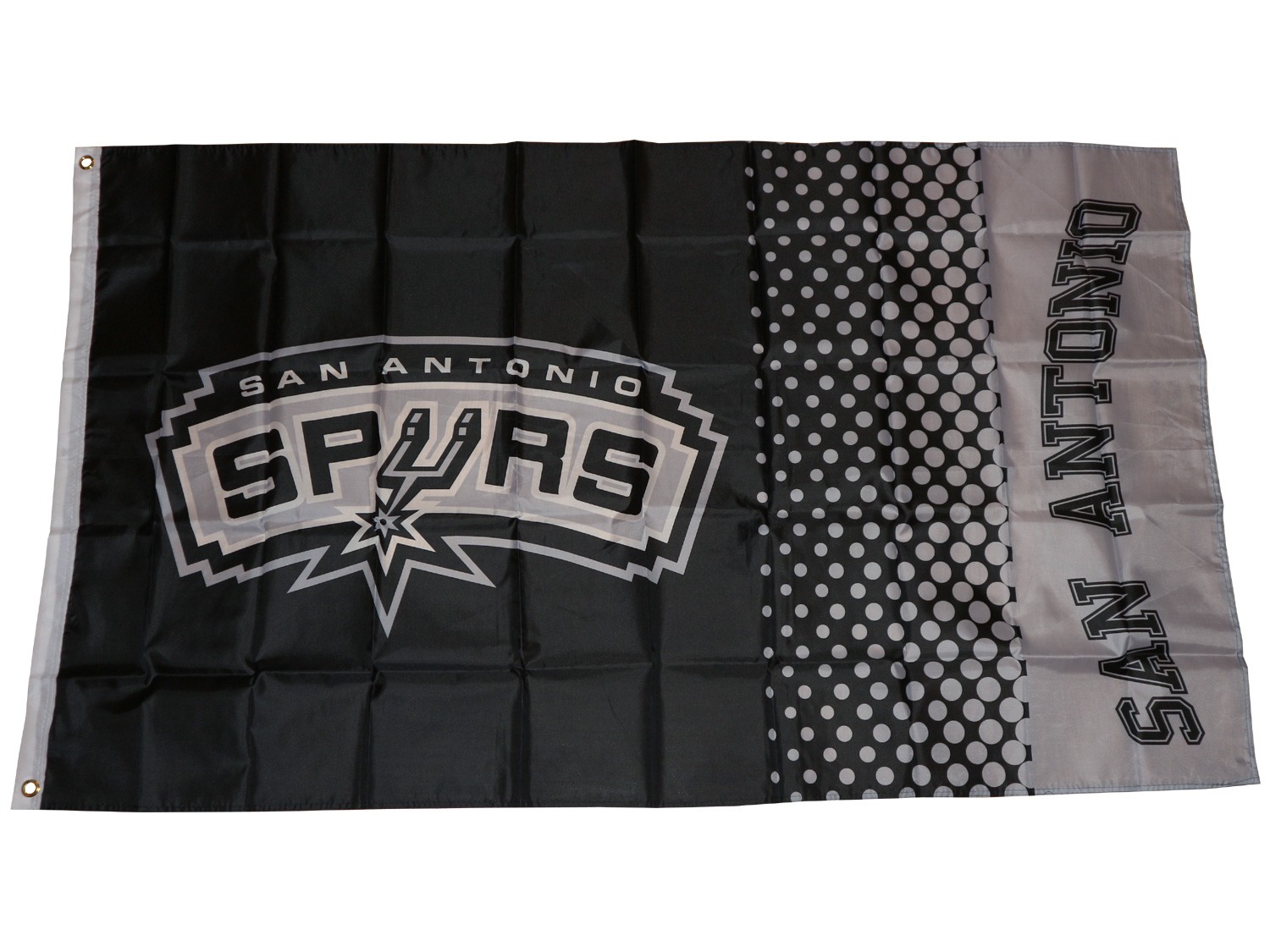San antonio spurs flag nba fade flag basketball merchandise 155x90cm