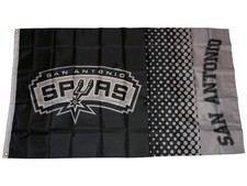 San Antonio Spurs Fahne NBA Fade Flag Basketb...