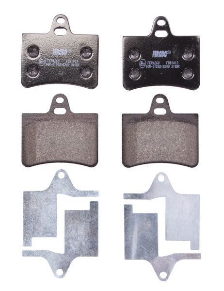 Plaquettes de frein FERODO FDB1413 à friction silencieuse pour C5 I 1.8