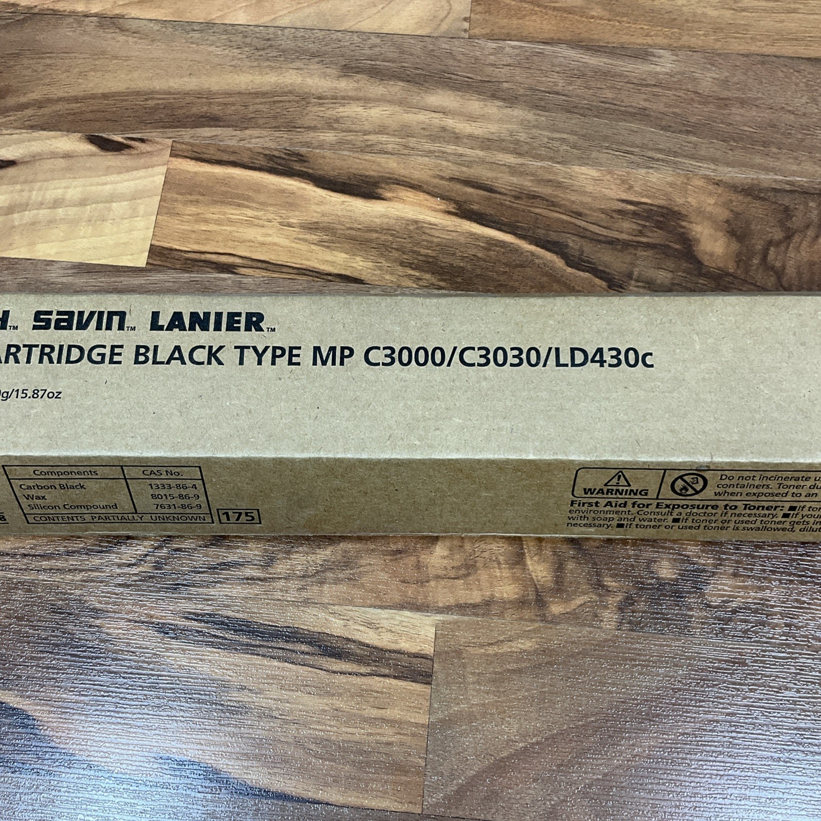 Genuine Ricoh Savin Lanier 841338 Black Toner for Type MP C3000 3030 LD430C