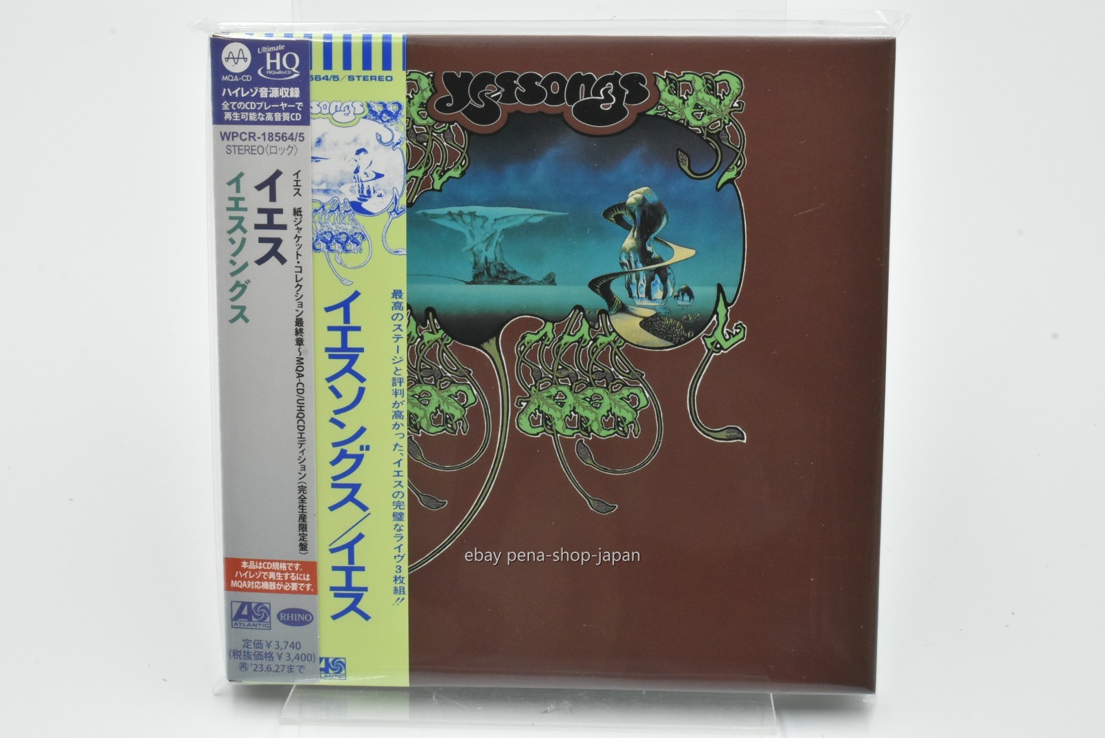 YES-Yessongs-JAPAN MQA UHQCD Paper Sleeve Ltd/Ed