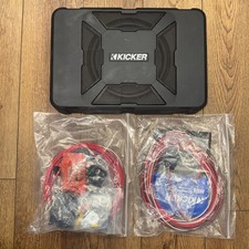 KICKER Hideaway HS8 8" 150W Car Audio Powered Subwoofer Sub Enclosure