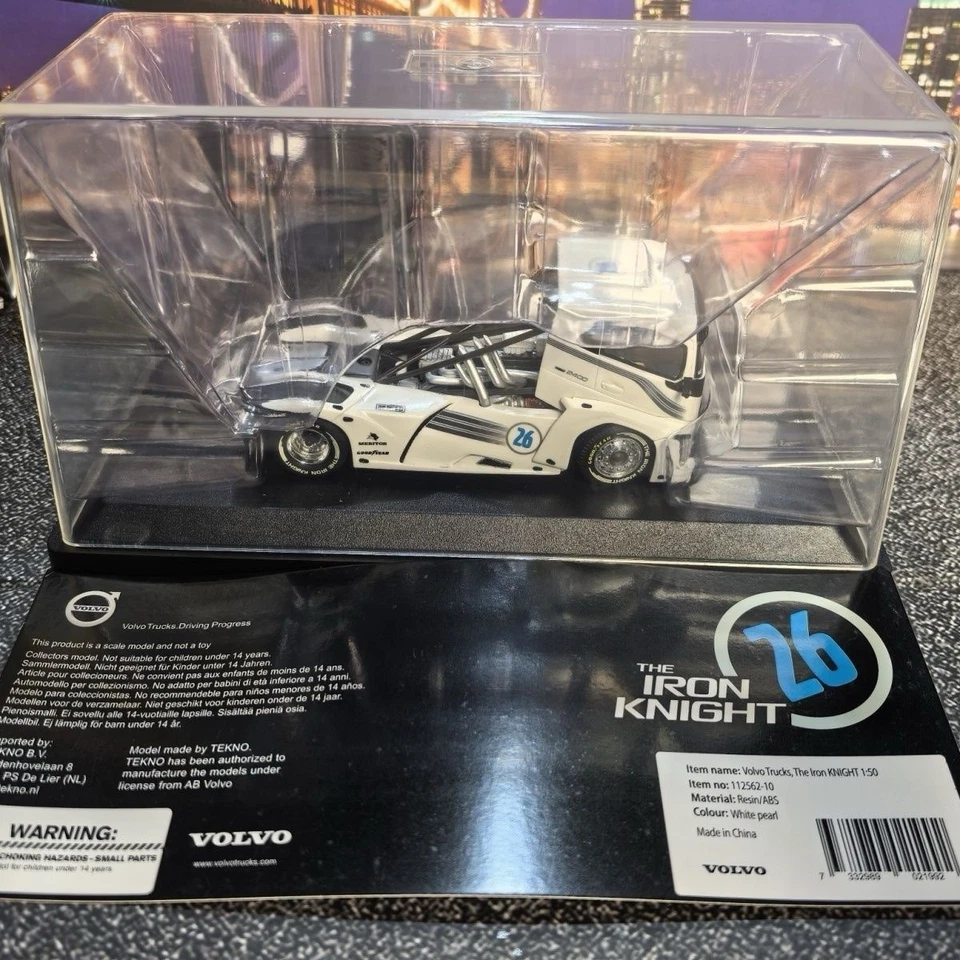 Tekno 1:50 IRON KNIGHT Volvo Racing Truck Resin Toys Car Model Collection Gifts - Image 2 of 4