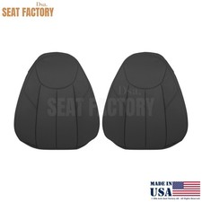 2003-2007 Für Mercedes-Benz SL-Klasse R230 Vorne Oben Sitzbezüge - Leder Schwarz