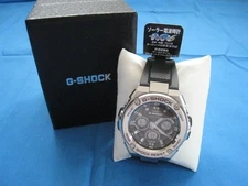 Casio G SHOCK GST W310 1AJF Solar Powered Wristwatch 22mm Strap Set Adapter
