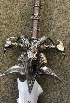 Handmade World Of Warcraft Frost Mourne Sword Lich King stel metal Birthday gift