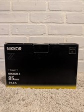 Nikon NIKKOR Z 85mm f/1.8 S Lens for sale online | eBay