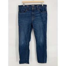 Goodfellow Co Slim Straight Fit Total Flex Mens Jeans Dark Wash Size 38x32