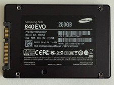 Samsung 840 EVO 250 GB 2,5" unità a stato solido SSD SATA interna MZ7TE250HMHP usata